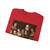 LLANOS, Fernando - Virgin and Child with the Infant St John the Baptist, Attended by Angels (Artwork) Crewneck Sweatshirt