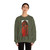 MASOLINO da Panicale - St. Jerome and St. John the Baptist (Artwork) Crewneck Sweatshirt