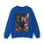 BROEDERLAM, Melchior - The Flight into Egypt (detail)4 (Artwork) Crewneck Sweatshirt
