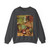 BRUEGEL, Pieter the Elder - 02 - Children's Games - detail (18) (Artwork) Crewneck Sweatshirt