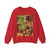 BRUEGEL, Pieter the Elder - 02 - Children's Games - detail (18) (Artwork) Crewneck Sweatshirt