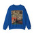BRUEGEL, Pieter the Elder - 06 - The Tower of Babel - detail (19) (Artwork) Crewneck Sweatshirt