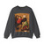 BRUEGEL, Pieter the Elder - 02 - Children's Games - detail (13) (Artwork) Crewneck Sweatshirt