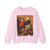 BRUEGEL, Pieter the Elder - 02 - Children's Games - detail (13) (Artwork) Crewneck Sweatshirt