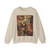 BRUEGEL, Pieter the Elder - 02 - Children's Games - detail (Artwork) Crewneck Sweatshirt