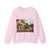 MEISSONIER, Jean-Louis-Ernest - At the Relay Station (Artwork) Crewneck Sweatshirt