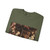 LIPPI, Fra Filippo  - 1460-Adoration of the Child with Saints2 (Artwork) Crewneck Sweatshirt