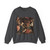 LIPPI, Fra Filippo  - 1460-Adoration of the Child with Saints2 (Artwork) Crewneck Sweatshirt