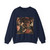 LIPPI, Fra Filippo  - 1460-Adoration of the Child with Saints2 (Artwork) Crewneck Sweatshirt