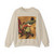 BRUEGEL, Pieter the Elder - 02 - Children's Games - detail (11) (Artwork) Crewneck Sweatshirt