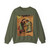 BRUEGEL, Pieter the Elder - 02 - Children's Games - detail (12) (Artwork) Crewneck Sweatshirt