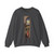 BOSCH, Hieronymus - St Agnes with the Donor (right wing) (Artwork) Crewneck Sweatshirt