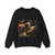 BRUEGEL, Pieter the Elder - 03.Proverbs - Netherlandish Proverbs (detail)3 (Artwork) Crewneck Sweatshirt