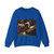 BRUEGEL, Pieter the Elder - 03.Proverbs - Netherlandish Proverbs (detail)3 (Artwork) Crewneck Sweatshirt