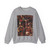 BRUEGEL, Pieter the Elder - 03.Proverbs - Netherlandish Proverbs (detail)1 (Artwork) Crewneck Sweatshirt