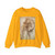 LEONARDO da Vinci - Head of a woman (with eyes closed) (Artwork) Crewneck Sweatshirt