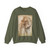 LEONARDO da Vinci - Head of a woman (with eyes closed) (Artwork) Crewneck Sweatshirt