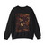 BRUEGEL, Pieter the Elder - 05.demons and devils - Dulle Griet (detail) (Artwork) Crewneck Sweatshirt
