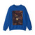 BRUEGEL, Pieter the Elder - 05.demons and devils - Dulle Griet (detail) (Artwork) Crewneck Sweatshirt