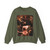 BRUEGEL, Pieter the Elder - 05.demons and devils - Dulle Griet (detail)1 (Artwork) Crewneck Sweatshirt