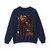 BRUEGEL, Pieter the Elder - 05.demons and devils - Dulle Griet (detail)2 (Artwork) Crewneck Sweatshirt