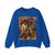 BRUEGEL, Pieter the Elder - 02 - Children's Games - detail (10) (Artwork) Crewneck Sweatshirt