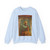 MASACCIO - The Raising of the Son of Theophilus and St Peter Enthroned (detail) (Artwork) Crewneck Sweatshirt