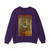 MASACCIO - The Raising of the Son of Theophilus and St Peter Enthroned (detail) (Artwork) Crewneck Sweatshirt