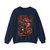BRUEGEL, Pieter the Elder - 05.demons and devils - Dulle Griet (detail)3 (Artwork) Crewneck Sweatshirt