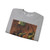 BRUEGEL, Pieter the Elder - 02 - Children's Games - detail (8) (Artwork) Crewneck Sweatshirt