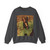 BRUEGEL, Pieter the Elder - 02 - Children's Games - detail (6) (Artwork) Crewneck Sweatshirt