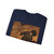BRUEGEL, Pieter the Elder - 02 - Children's Games - detail (4) (Artwork) Crewneck Sweatshirt