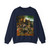 BOSCH, Hieronymus - Temptation of St. Anthony, central panel (Artwork) Crewneck Sweatshirt