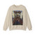 Lodovico Mazzolino - The Holy Family with Saint Nicholas of Tolentino (Artwork) Crewneck Sweatshirt