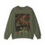 BRUEGEL, Pieter the Elder - 06 - The Tower of Babel - detail (5) (Artwork) Crewneck Sweatshirt