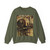 BRUEGEL, Pieter the Elder - 06 - The Tower of Babel - detail (9) (Artwork) Crewneck Sweatshirt
