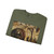BRUEGEL, Pieter the Elder - 06 - The Tower of Babel - detail (9) (Artwork) Crewneck Sweatshirt