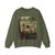 BRUEGEL, Pieter the Elder - 06 - The Tower of Babel - detail (16) (Artwork) Crewneck Sweatshirt