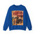 BRUEGEL, Pieter the Elder - 06 - The Tower of Babel - detail (18) (Artwork) Crewneck Sweatshirt