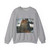 BRUEGEL, Pieter the Elder - 06 - The Tower of Babel - detail (23) (Artwork) Crewneck Sweatshirt