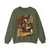 BOSCH, Hieronymus - Triptych of Haywain (central panel)2 (Artwork) Crewneck Sweatshirt