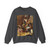 BOSCH, Hieronymus - Triptych of Haywain (central panel)2 (Artwork) Crewneck Sweatshirt