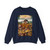 BOSCH, Hieronymus - Triptych of Haywain (central panel)1 (Artwork) Crewneck Sweatshirt