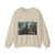 UDEN, Lucas van - River Landscape (Artwork) Crewneck Sweatshirt