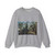 UDEN, Lucas van - River Landscape (Artwork) Crewneck Sweatshirt