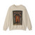 BERRUGUETE, Pedro - Christ on the Cross (Artwork) Crewneck Sweatshirt