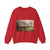 UDEN, Lucas van - Panoramic River Landscape (Artwork) Crewneck Sweatshirt