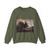 HOBBEMA, Meyndert - Wooded Landscape with Cottages (Artwork) Crewneck Sweatshirt