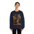 DELACROIX, EUGENE - Michelangelo in his Studio (Artwork) Crewneck Sweatshirt