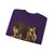 DELACROIX, EUGENE - Michelangelo in his Studio (Artwork) Crewneck Sweatshirt